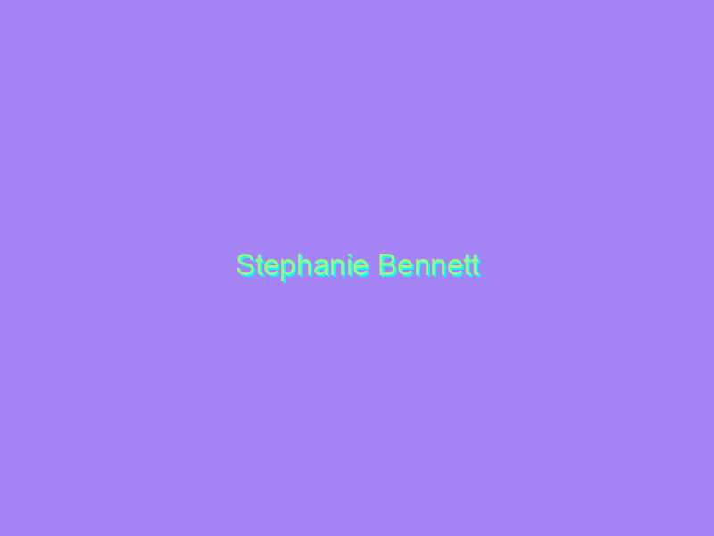 Stephanie Bennett