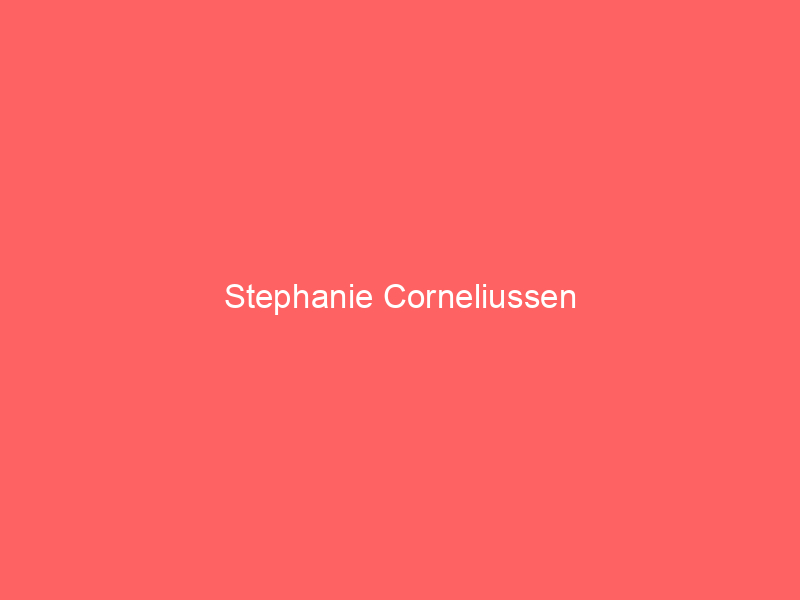 Stephanie Corneliussen