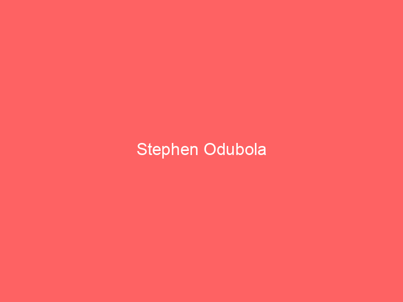 Stephen Odubola