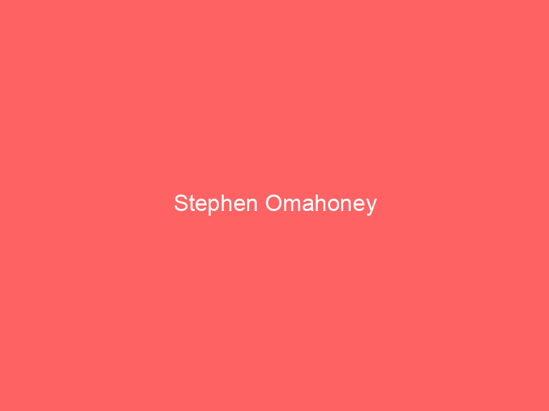 Stephen Omahoney