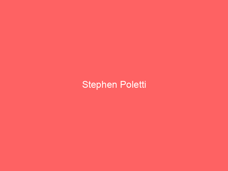 Stephen Poletti
