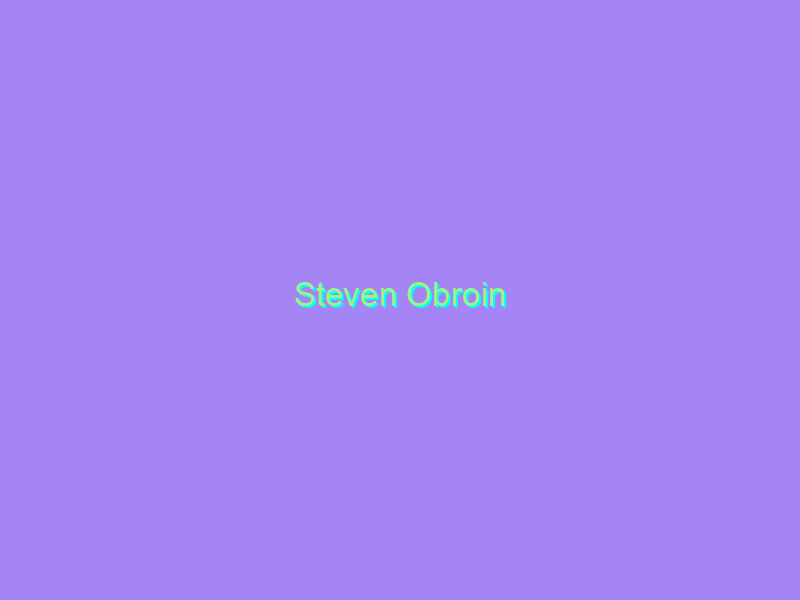 Steven Obroin