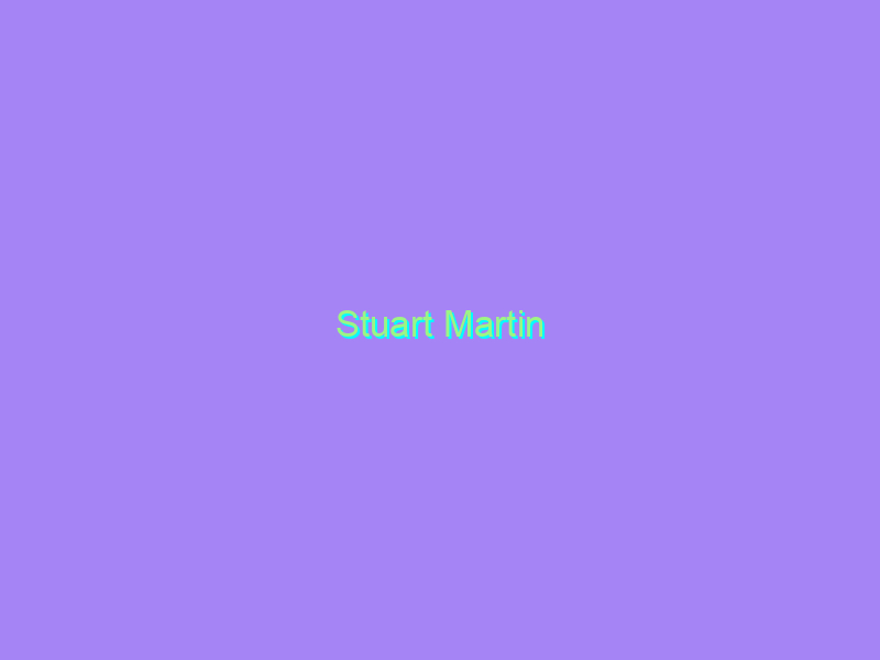 Stuart Martin