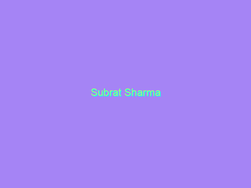 Subrat Sharma