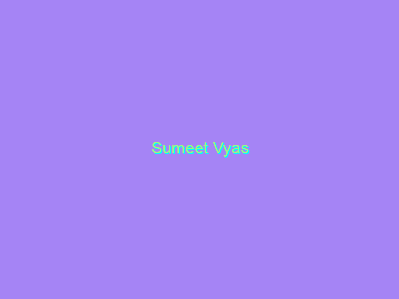 Sumeet Vyas