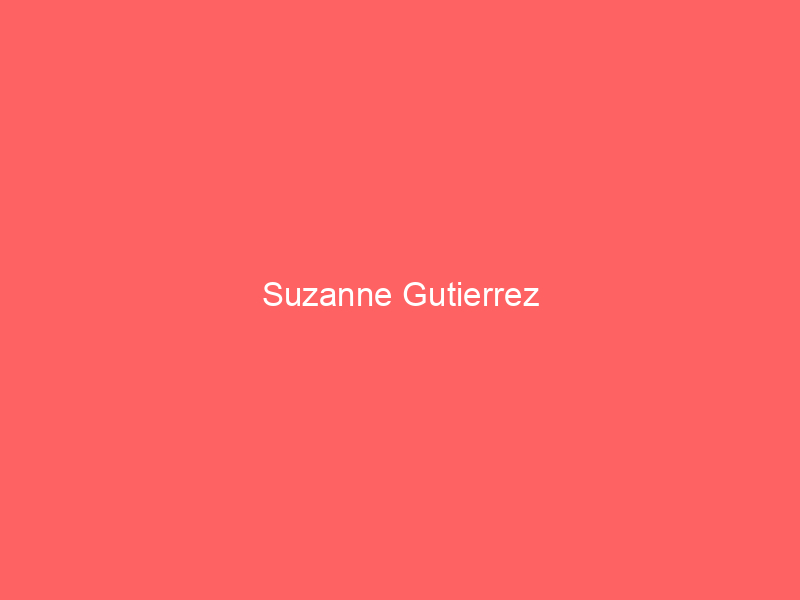 Suzanne Gutierrez