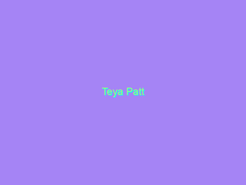 Teya Patt