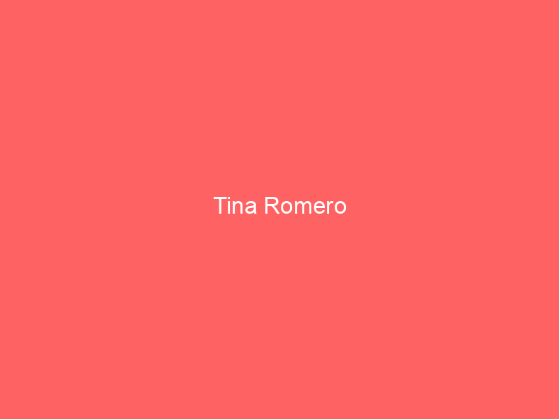 Tina Romero