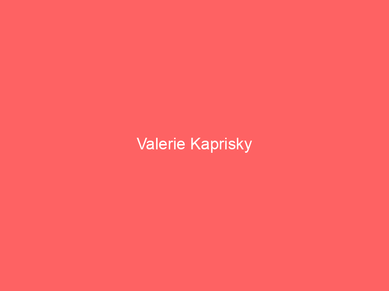 Valerie Kaprisky
