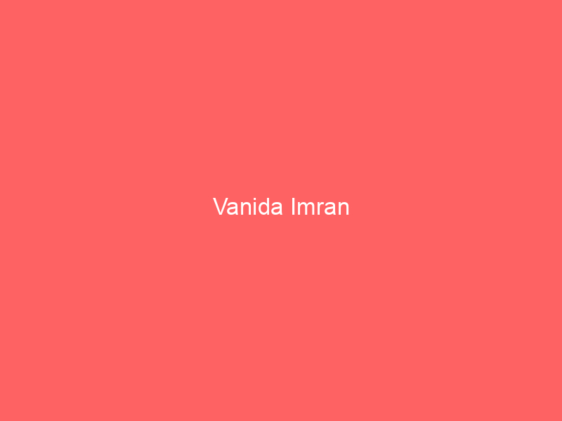 Vanida Imran
