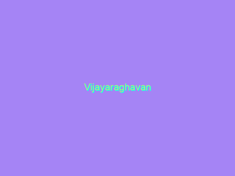 Vijayaraghavan