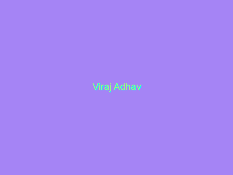 Viraj Adhav
