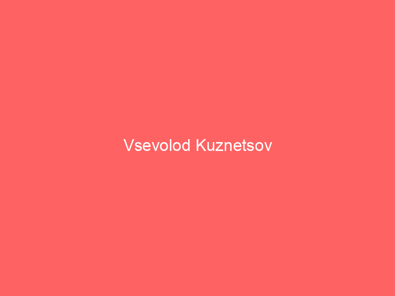 Vsevolod Kuznetsov