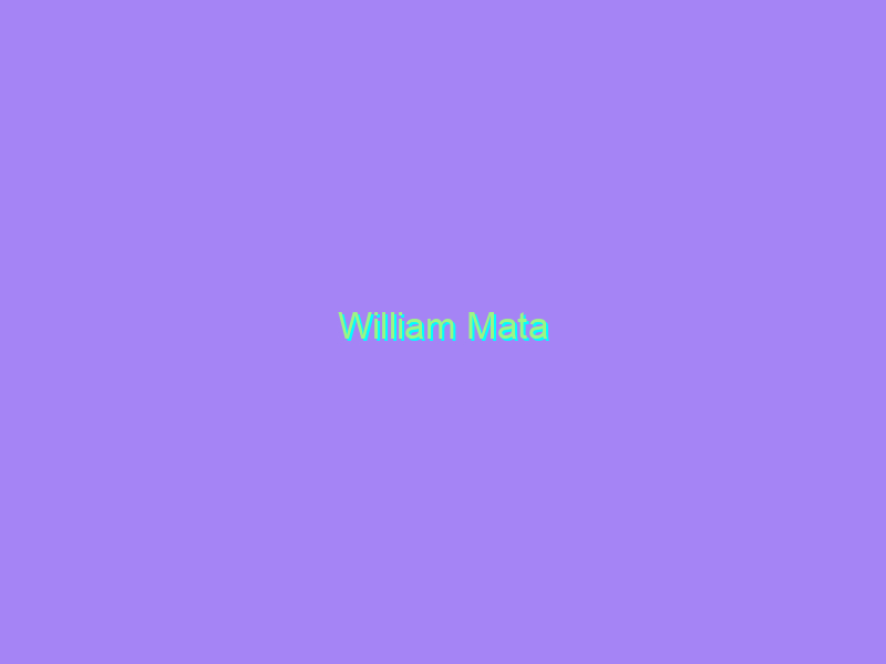William Mata