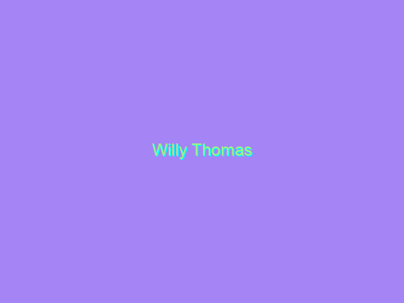 Willy Thomas