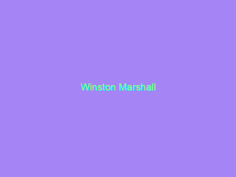Winston Marshall
