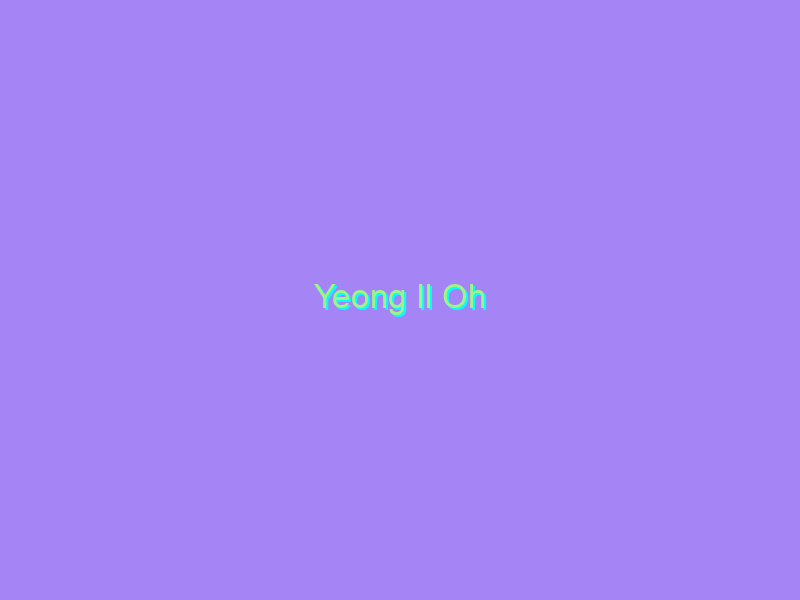 Yeong Il Oh