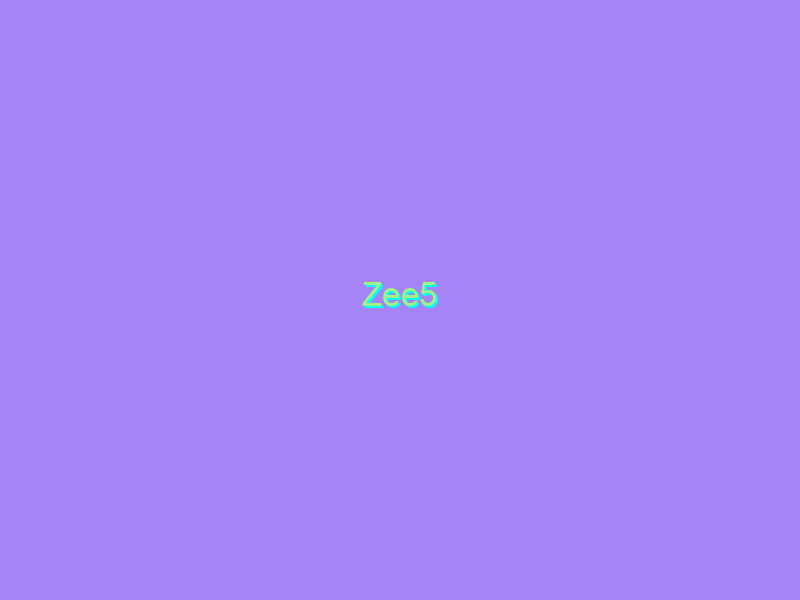 Zee5